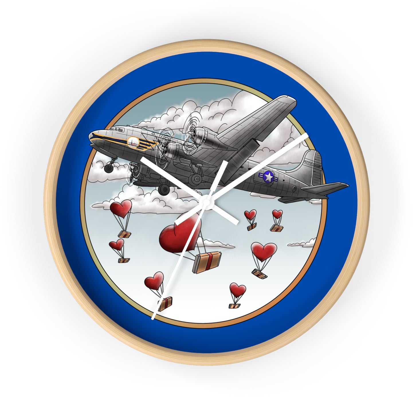 Copy of Berlin Airlift - Changing Hearts from the Sky - Wall Clock