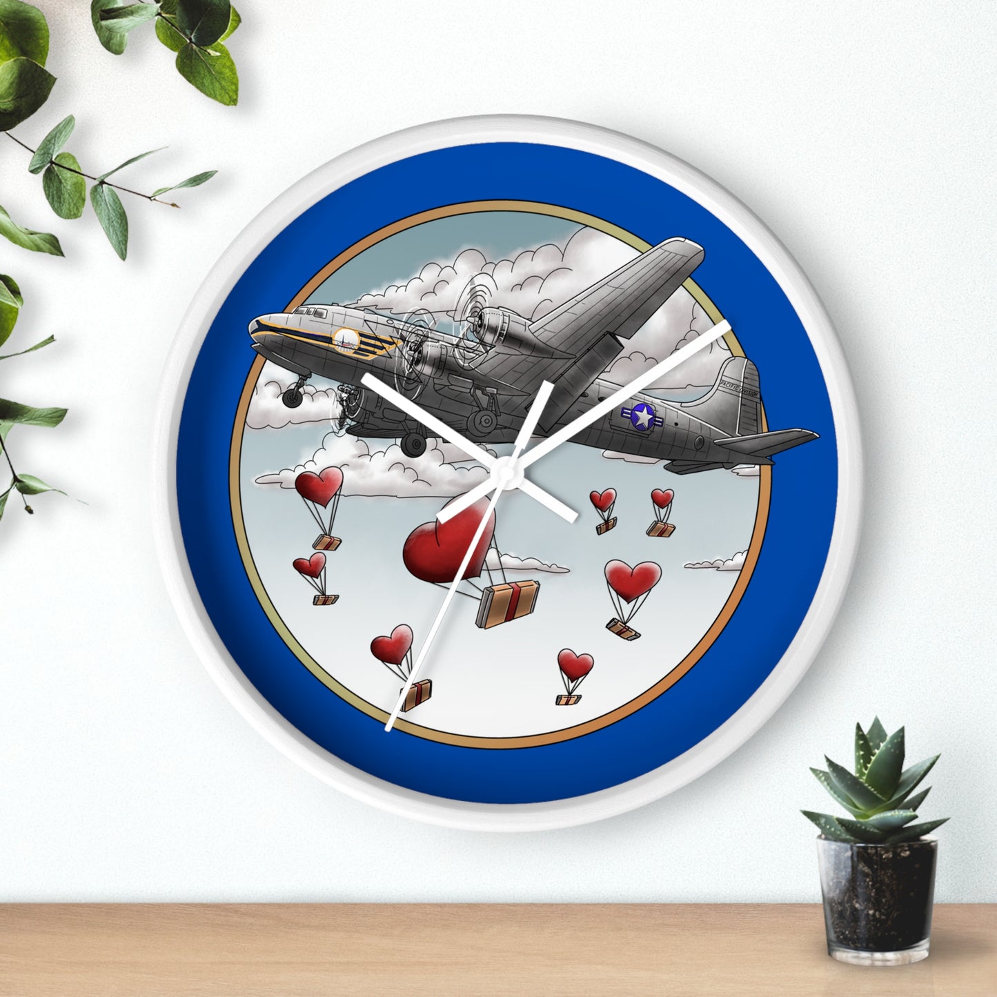 Copy of Berlin Airlift - Changing Hearts from the Sky - Wall Clock