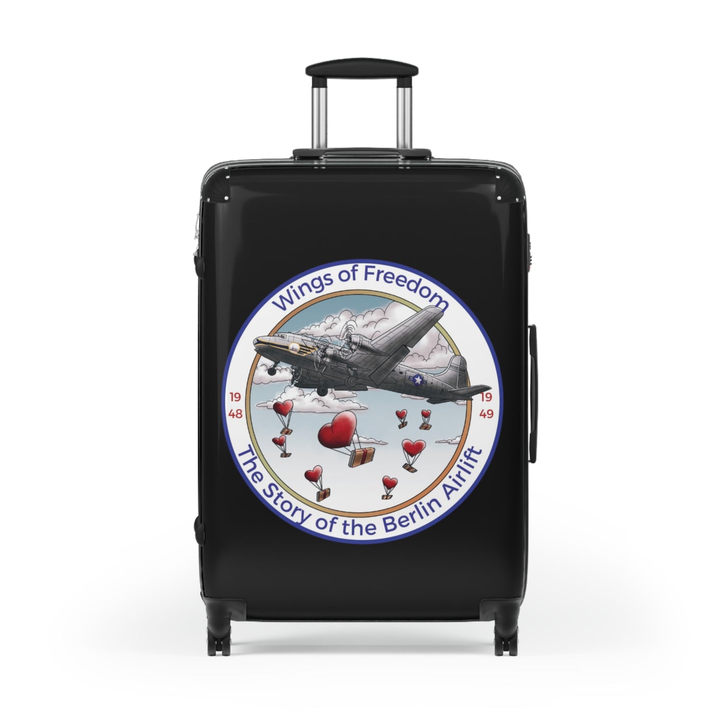 Wings of Freedom Suitcase - Changing Hearts from the Sky