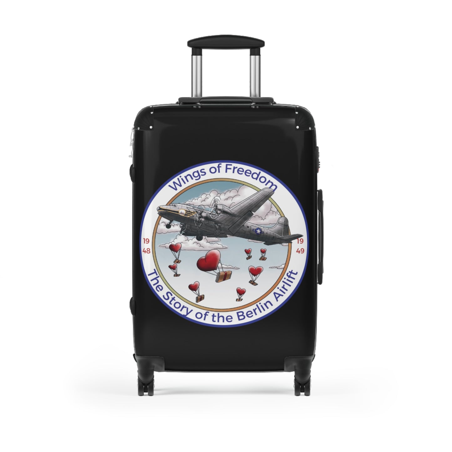 Wings of Freedom Suitcase - Changing Hearts from the Sky