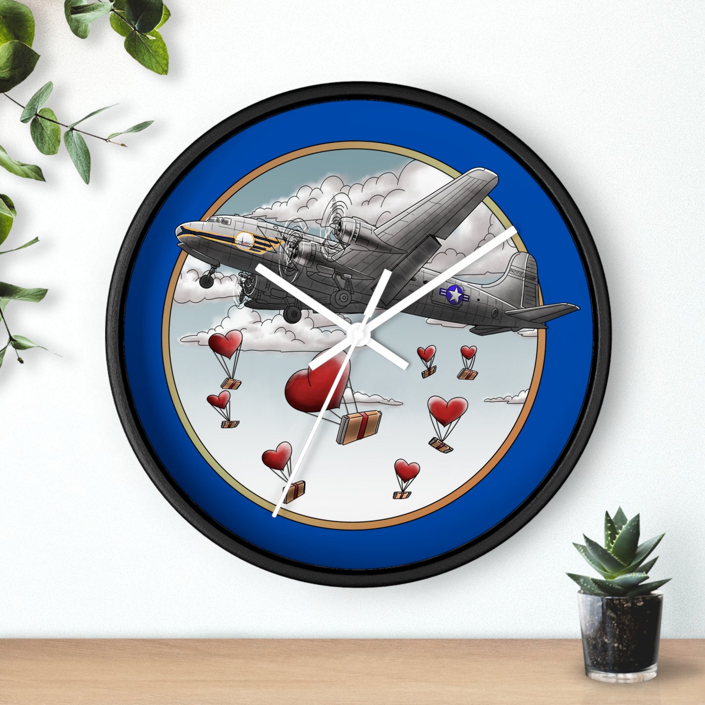 Copy of Berlin Airlift - Changing Hearts from the Sky - Wall Clock