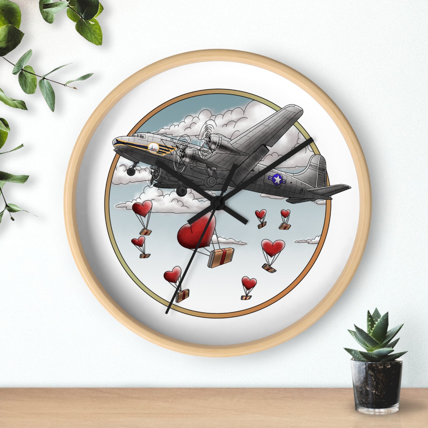 Berlin Airlift - Changing Hearts from the Sky - Wall Clock