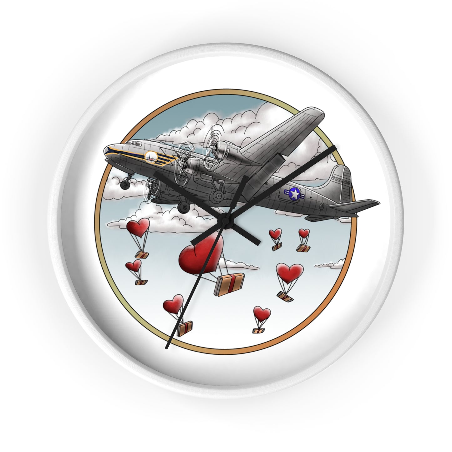 Berlin Airlift - Changing Hearts from the Sky - Wall Clock