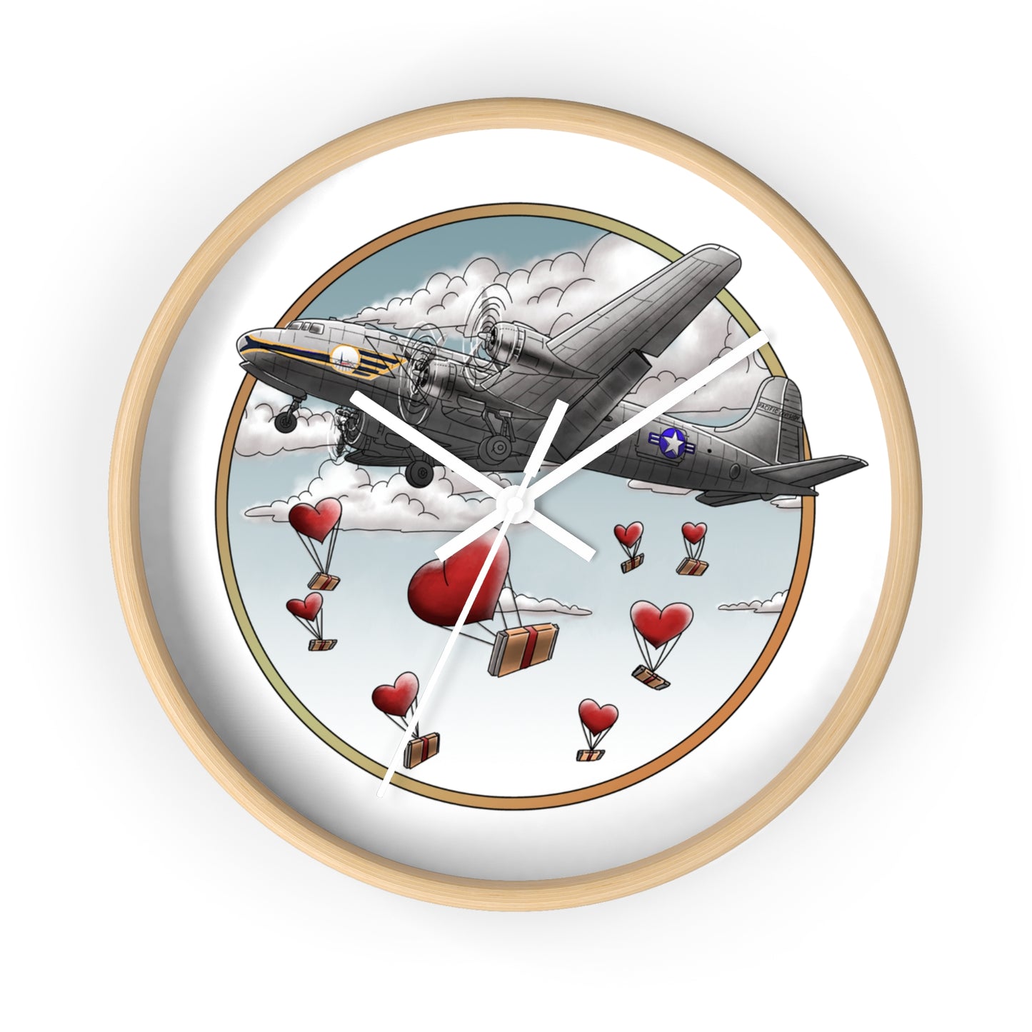 Berlin Airlift - Changing Hearts from the Sky - Wall Clock