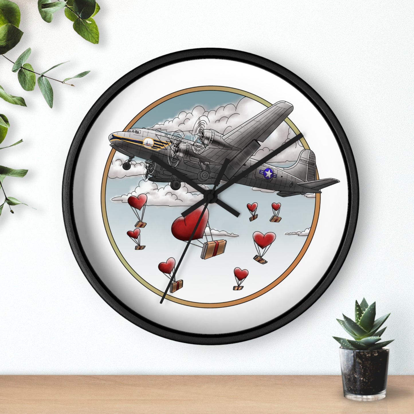 Berlin Airlift - Changing Hearts from the Sky - Wall Clock