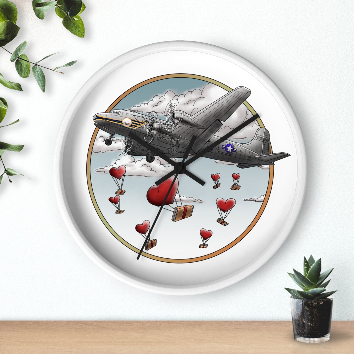 Berlin Airlift - Changing Hearts from the Sky - Wall Clock