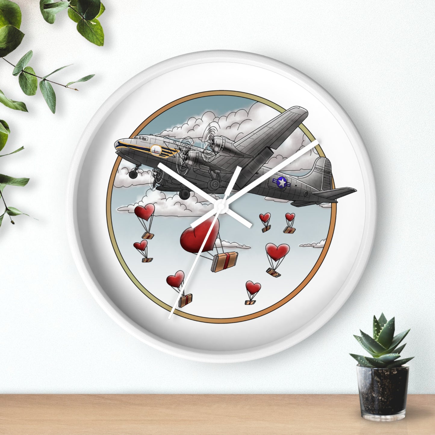 Berlin Airlift - Changing Hearts from the Sky - Wall Clock