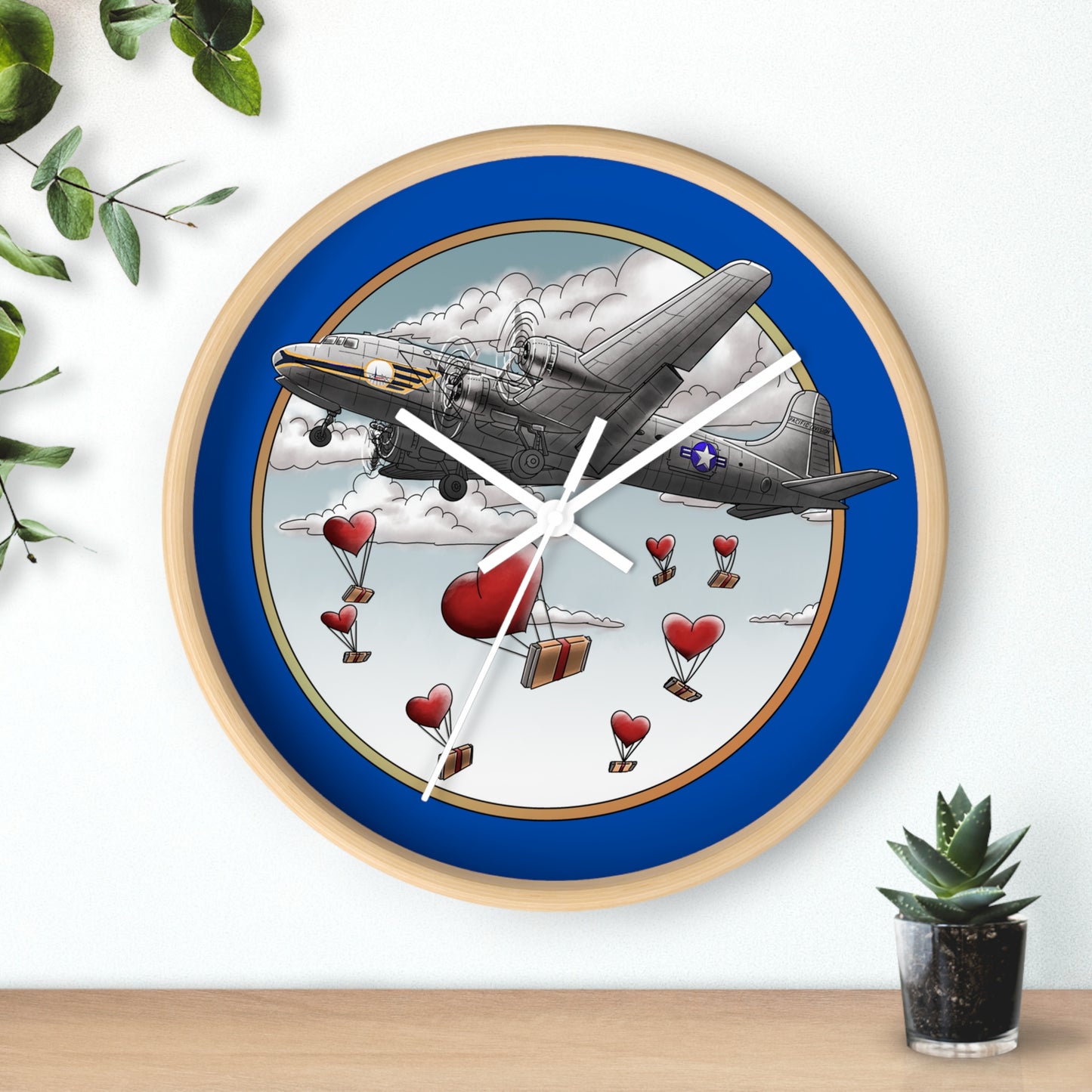 Copy of Berlin Airlift - Changing Hearts from the Sky - Wall Clock