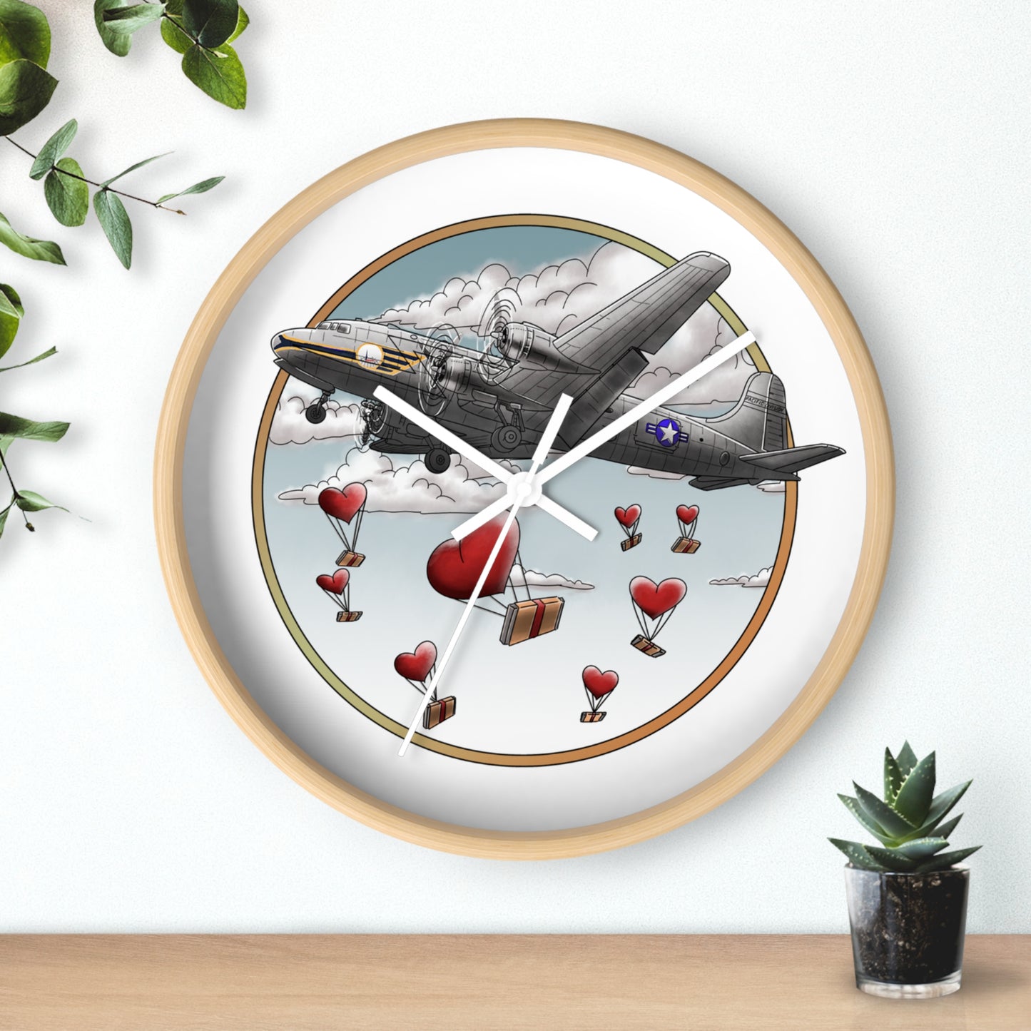 Berlin Airlift - Changing Hearts from the Sky - Wall Clock