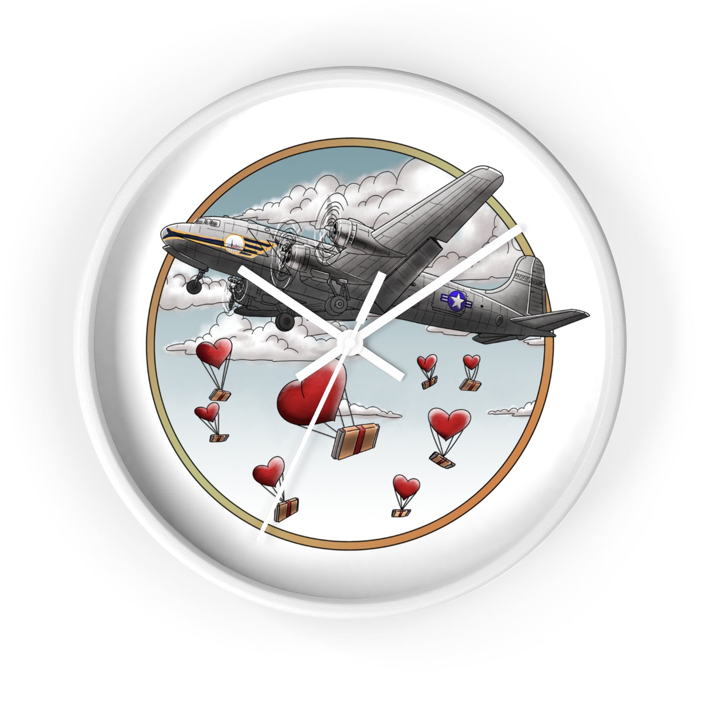 Berlin Airlift - Changing Hearts from the Sky - Wall Clock